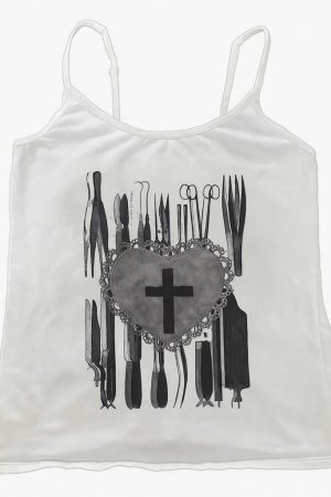 New Style Trends - Alt Edgy Surgical Heart Top - Outfit Ideas