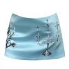 New Style Trends - Alt Gothic Candelabra Satin Mini Skirt - Outfit Ideas