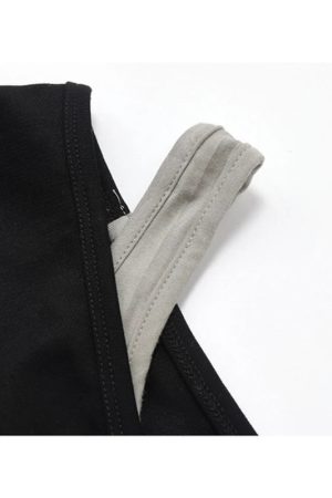 New Style Trends - Alt Layered Strap Crop Sweatshirt - Outfit Ideas