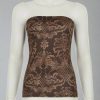 New Style Trends - Antique Muse Strapless Y2k Top - Outfit Ideas