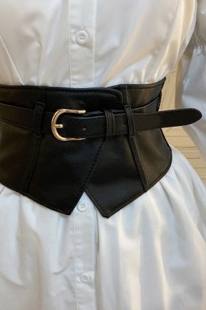 New Style Trends - Archer Corset Goth Belt - Outfit Ideas
