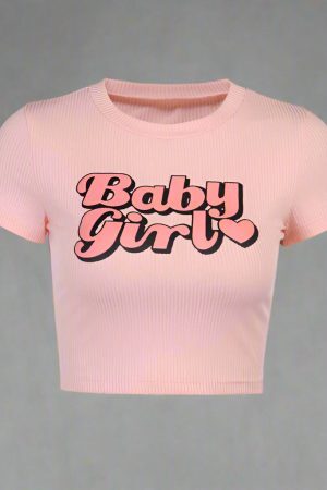 New Style Trends - Baby Girl Y2k Crop Top - Outfit Ideas