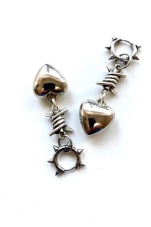 New Style Trends - Barbed Love Edgy Earrings - Outfit Ideas