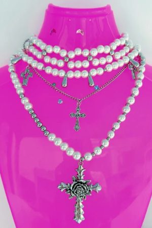 New Style Trends - Baroque Tears Alt Goth Statement Necklace - Outfit Ideas