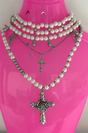 New Style Trends - Baroque Tears Alt Goth Statement Necklace - Outfit Ideas