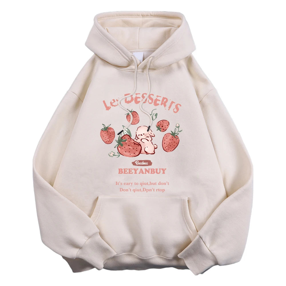 New Style Trends - Berry Mood Cozy Aesthetic Hoodie - Outfit Ideas