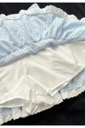 New Style Trends - Blue Plaid Lolita Skirt - Outfit Ideas