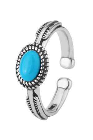 New Style Trends - Boho Turquoise Soul Aesthetic Ring - Outfit Ideas