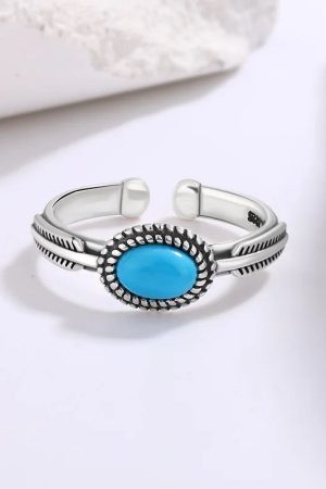 New Style Trends - Boho Turquoise Soul Aesthetic Ring - Outfit Ideas