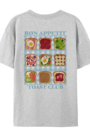 New Style Trends - Bon Appétit Toast Cute T-Shirt - Outfit Ideas
