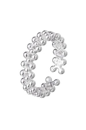 New Style Trends - Bubble Bead Open Aesthetic Ring - Outfit Ideas