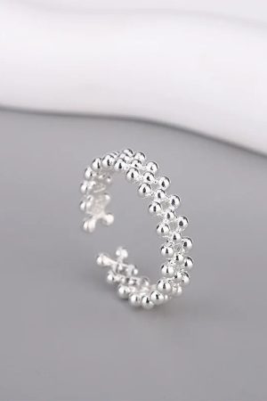 New Style Trends - Bubble Bead Open Aesthetic Ring - Outfit Ideas