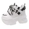 New Style Trends - Bubblegum Chunky Edgy Platform Sneakers - Outfit Ideas