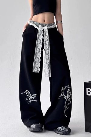 New Style Trends - Butterfly Reborn Street Edgy Pants - Outfit Ideas