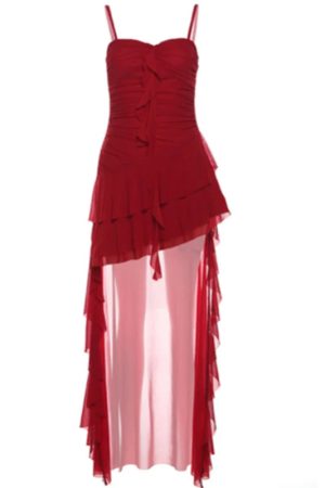 New Style Trends - Celestial Drift Tiered Coquette Dress - Outfit Ideas