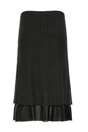 New Style Trends - Classic Whisper Ruffle Retro Skirt - Outfit Ideas