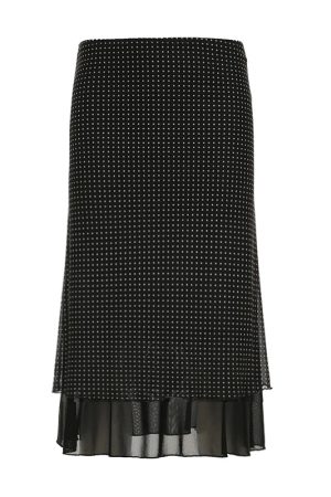 New Style Trends - Classic Whisper Ruffle Retro Skirt - Outfit Ideas