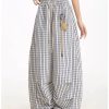 New Style Trends - Cloud Check Parachute Edgy Pants - Outfit Ideas