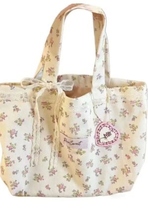 New Style Trends - Coquette Large Lace Bow  Bag - Outfit Ideas