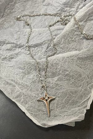 New Style Trends - Dark Charm Layered Edgy Necklace Set - Outfit Ideas