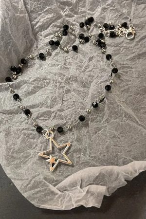 New Style Trends - Dark Charm Layered Edgy Necklace Set - Outfit Ideas