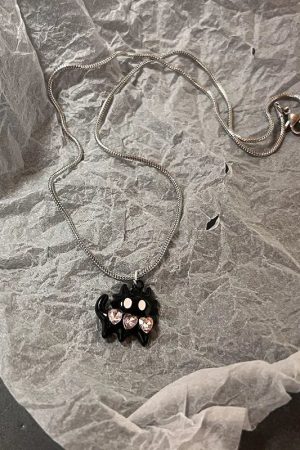 New Style Trends - Dark Charm Layered Edgy Necklace Set - Outfit Ideas