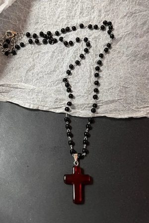 New Style Trends - Dark Charm Layered Edgy Necklace Set - Outfit Ideas