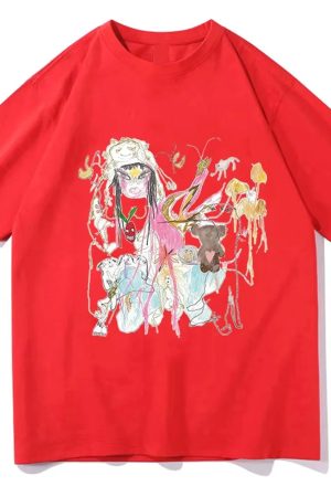 New Style Trends - Dream Doodle Oversized T-Shirt - Outfit Ideas