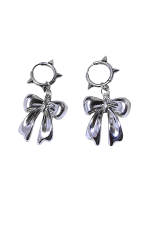 New Style Trends - Edgy Charm Hoop Earrings - Outfit Ideas