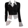 New Style Trends - Fall Lapel Collar Knit Cardigan - Outfit Ideas