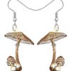 New Style Trends - Forest Charm Mushroom Earrings - Outfit Ideas