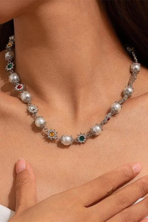 New Style Trends - Golden Saint Cross Aesthetic Layered Necklace - Outfit Ideas