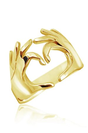 New Style Trends - Heart Gesture Coquette Ring - Outfit Ideas