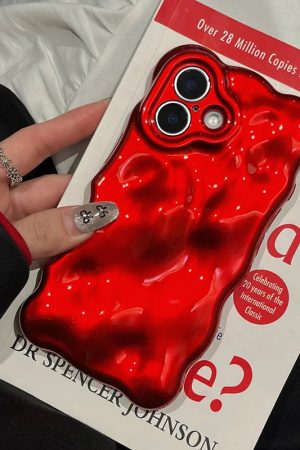 New Style Trends - Lava Gloss Flame Aesthetic iPhone  Case - Outfit Ideas