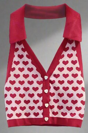 New Style Trends - Lovecore Charm Collared Cute Crop Top - Outfit Ideas