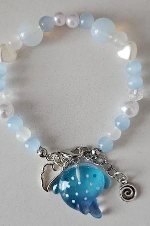 New Style Trends - Mermaidcore Aqua Whimsy Sea Bracelet - Outfit Ideas
