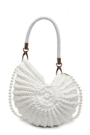New Style Trends - Mermaidcore Sea Spiral Knit Bag - Outfit Ideas
