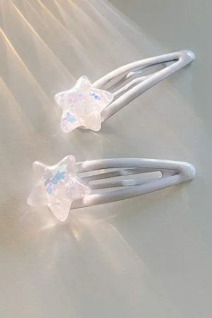 New Style Trends - Mermaidcore Starshine Prism Hair Clips - Outfit Ideas