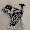 New Style Trends - Monochrome Monarch One Shoulder Edgy Top - Outfit Ideas