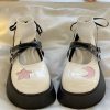 New Style Trends - Moon & Star Kawaii Platform Mary Janes Shoes - Outfit Ideas