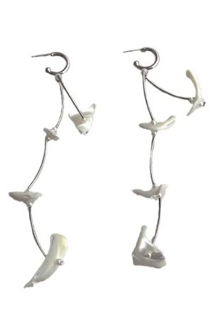 New Style Trends - Ocean Bone Drift  Coquette Earrings - Outfit Ideas