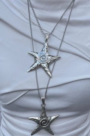 New Style Trends - Ocean Edgy Starfish Necklace - Outfit Ideas