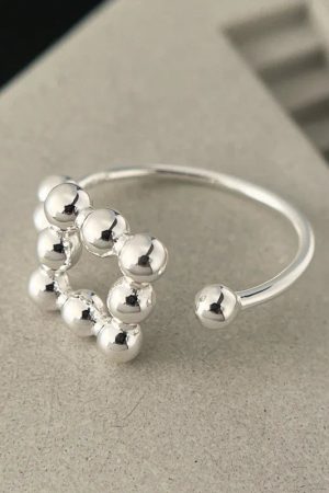 New Style Trends - Orb Cluster Aesthetic Ring - Outfit Ideas