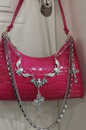 New Style Trends - Punk Fashion Chains Crossbody Bags - Outfit Ideas