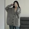 New Style Trends - Retro Classic Camel Ribbed Cardigan - Outfit Ideas