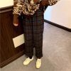 New Style Trends - Retro Fleece Plaid Pants - Outfit Ideas