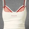 New Style Trends - Retro Gingham Peekaboo Cami Top - Outfit Ideas
