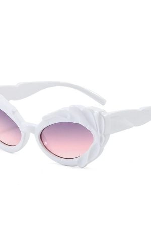 New Style Trends - Retro Noir Thorn Cat-Eye Sunglasses - Outfit Ideas