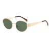 New Style Trends - Retro Oval Frame Sports Glasses - Outfit Ideas