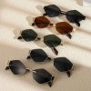New Style Trends - Retro Polygonal Sunglasses - Outfit Ideas